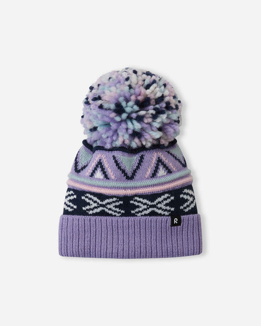 Mössa i ylleblandning för barn Kirjoen