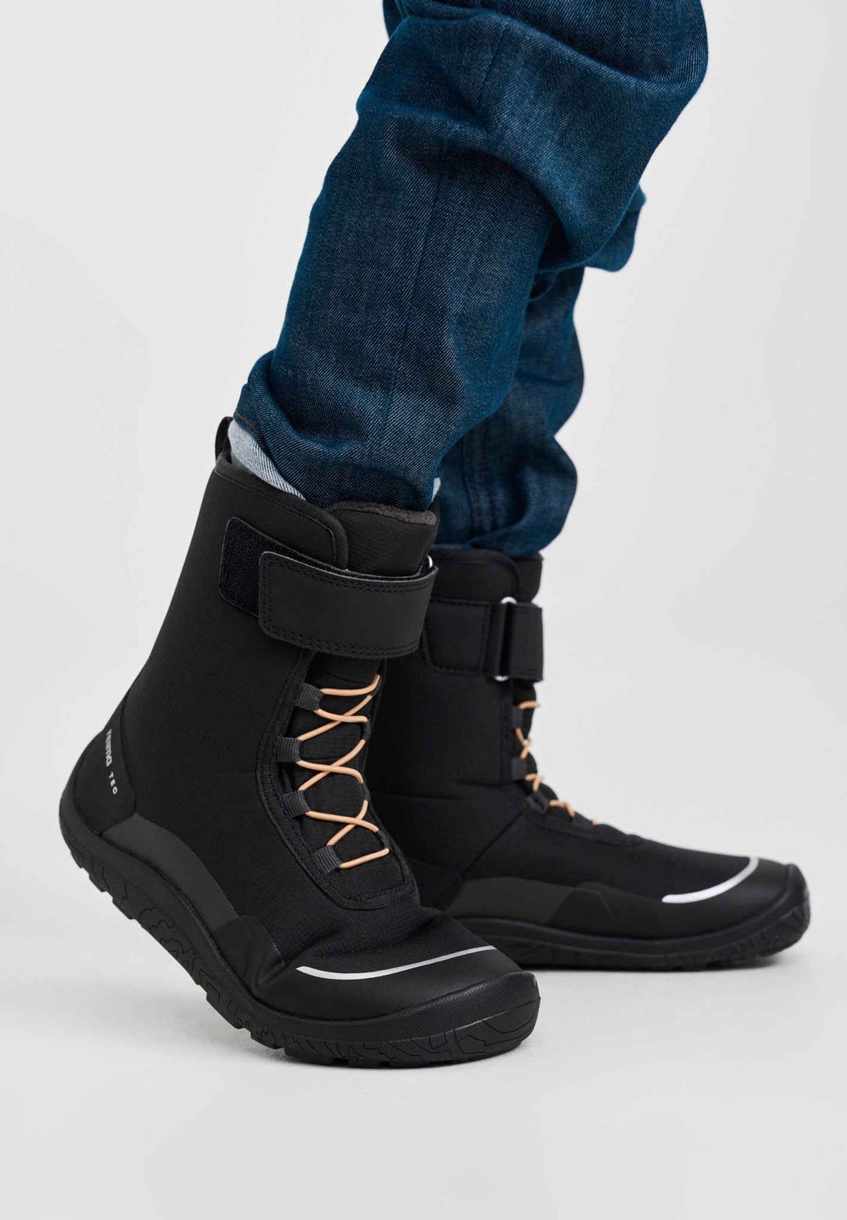 Bottes d'hiver pieds nus pour enfants Talvella Junior