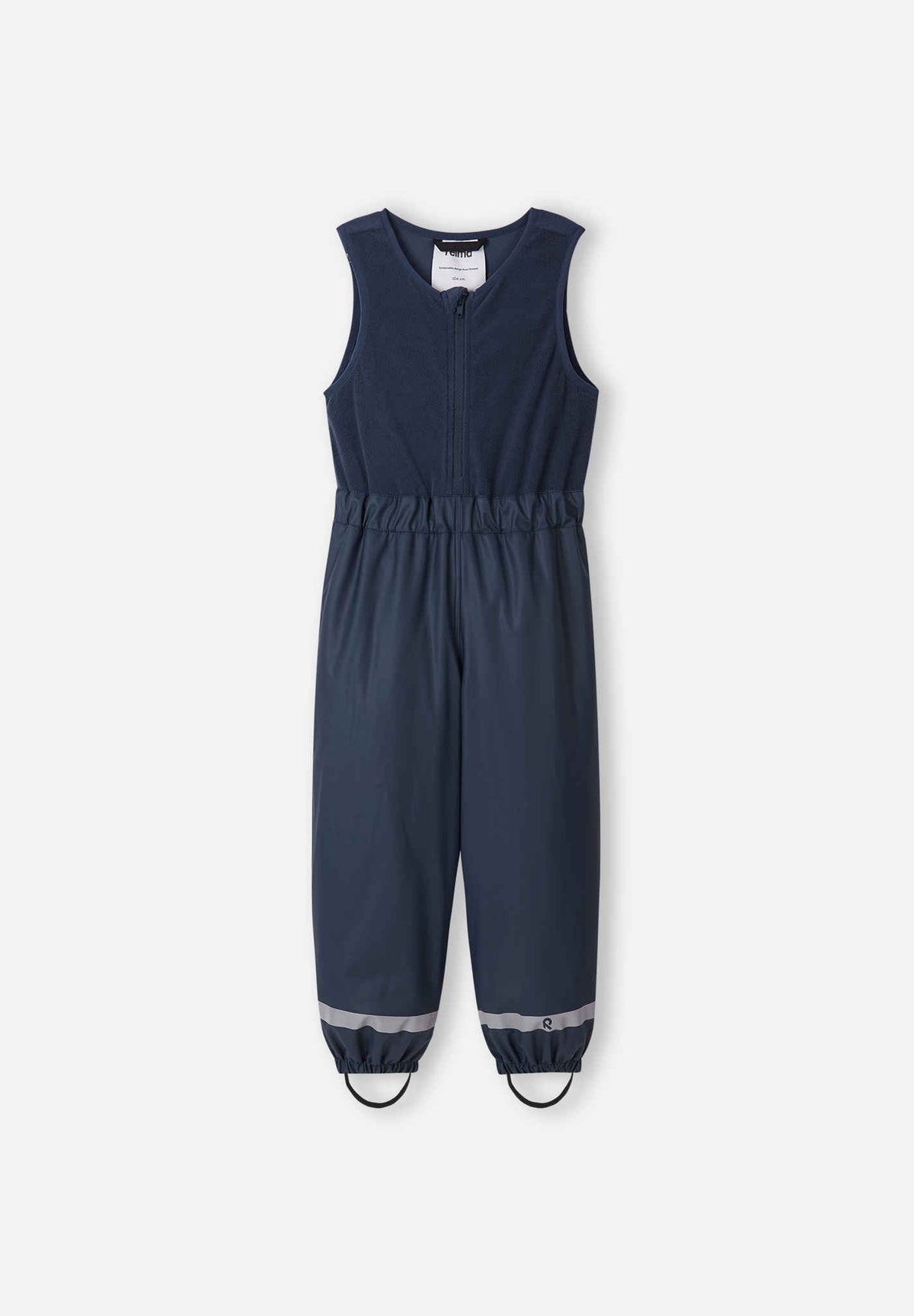 Kids' fleece lined rain bib Loiske
