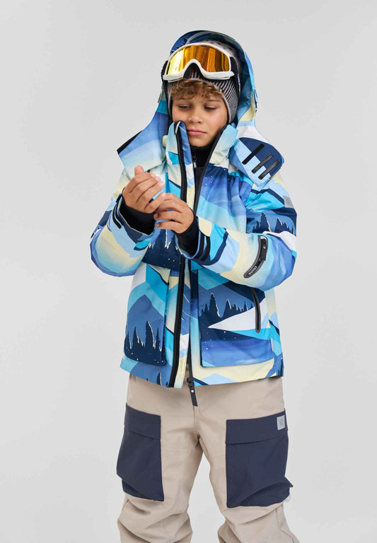 Wasserdichte Kinder-Skijacke Tirro