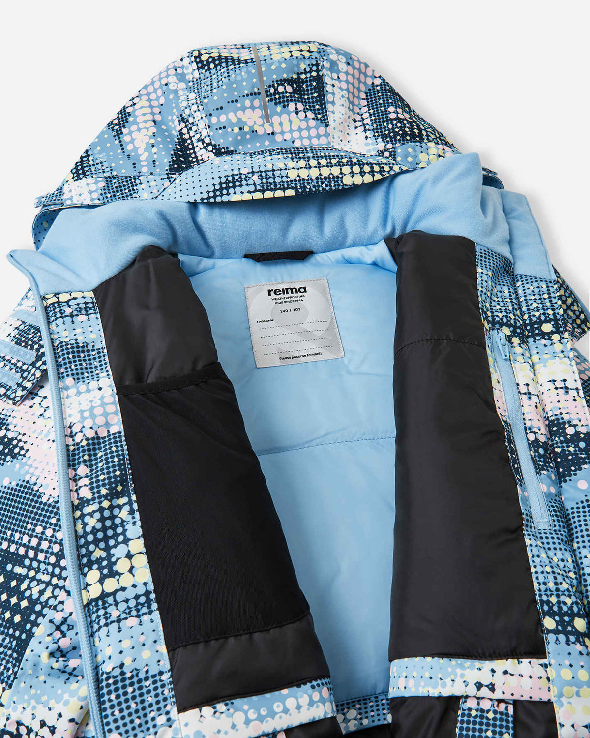 Wasserdichte Kinder-Skijacke Posio