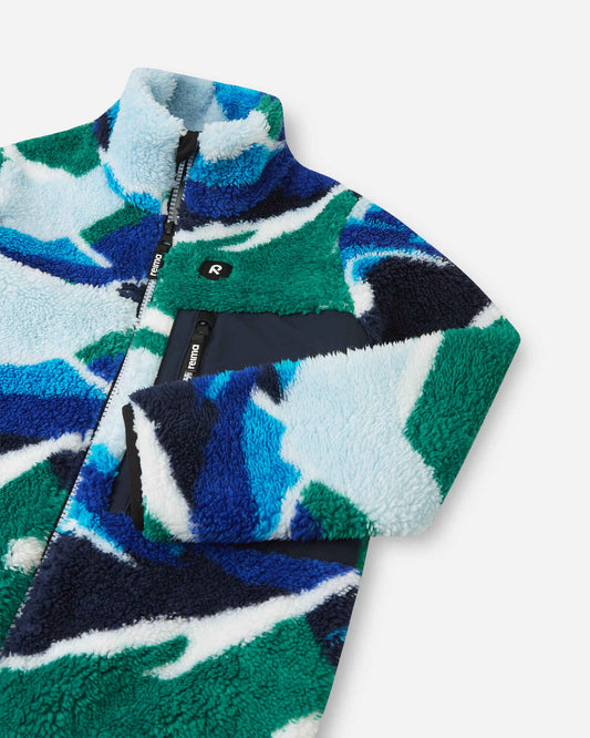 Kinder-Pilefleecejacke Turilas