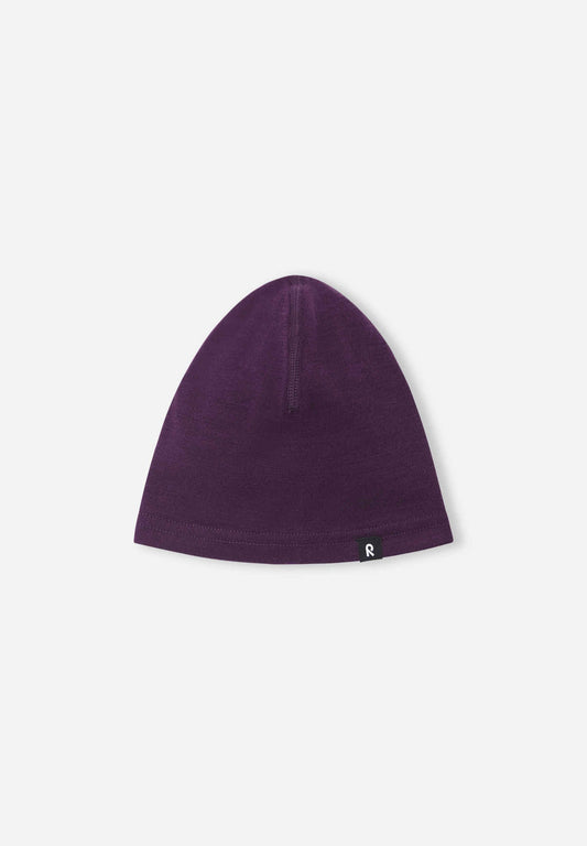 Tunn yllebeanie för barn Dimma