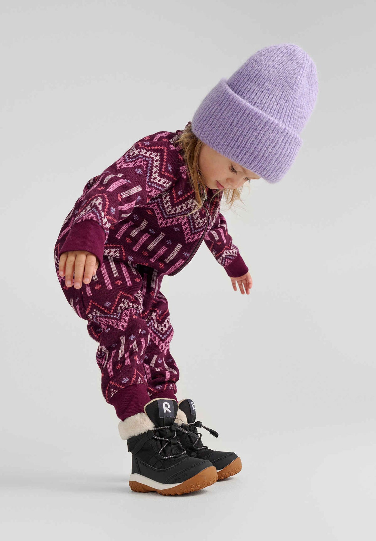 Wasserdichte Winterstiefel für Kleinkinder Samooja