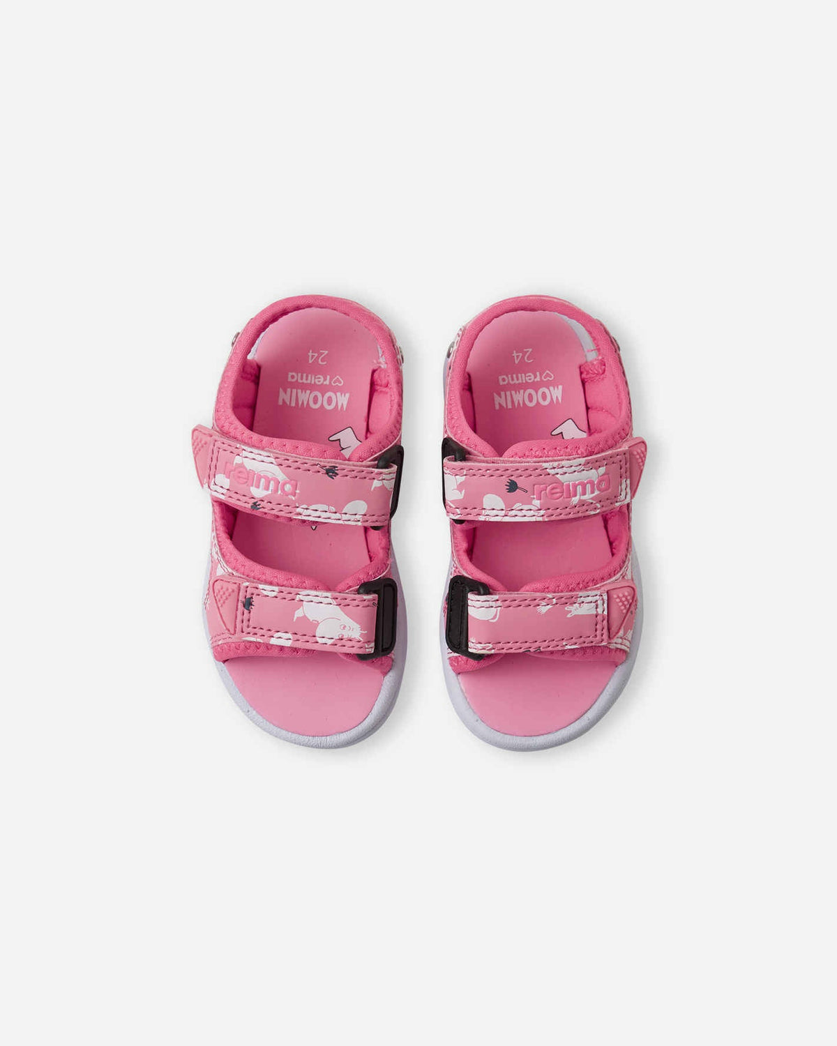 Leichte Kleinkindsandalen Moomin Bungee