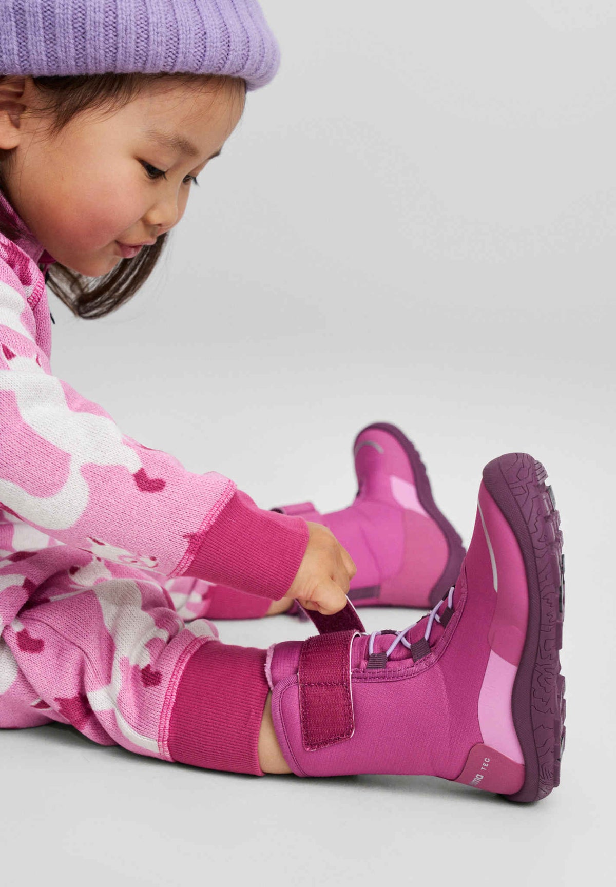 Kinder-Barfuß-Winterstiefel Talvella Kids